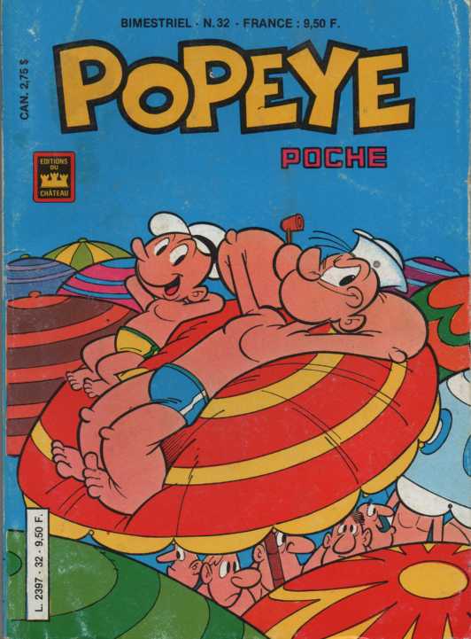 Scan de la Couverture Popeye Poche n 32